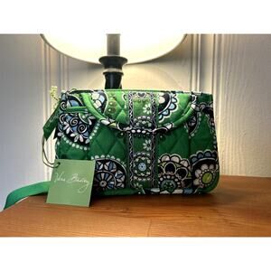 NWT Vera Bradley Cupcakes Green Travel Belt Bag